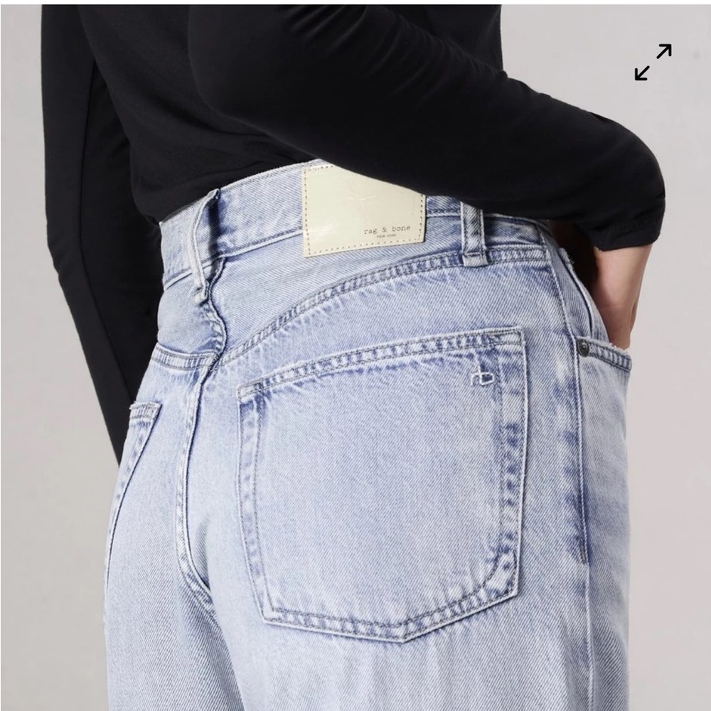 rag & bone Sofie High Rise Ultra Wide Leg Jeans - Picture 6 of 9